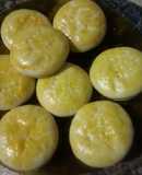 Pancitos caseros con polvo de hornear