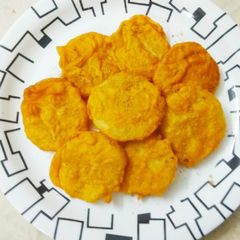 A picture of Sweet Potato Bhaji.