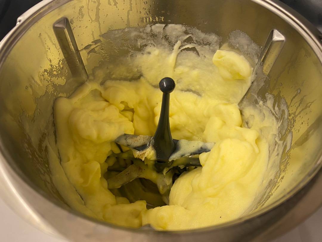 Thermomix darabos krumplipüré recept recept fotó
