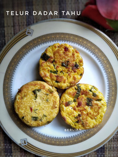 Foto resep Telur dadar tahu