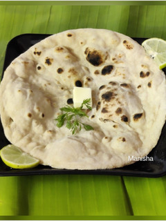A picture of Dhaba Style Tandoori Roti without Tandoor.