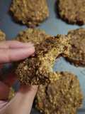 Galletas de Manzana y Avena con Azúcar Mascabo