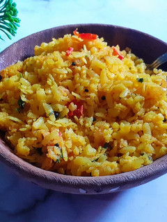 A picture of Kanda poha.