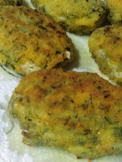 Una foto de Croquetas de kale