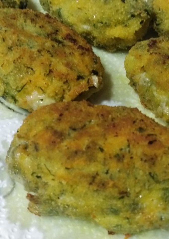 Una foto de Croquetas de kale