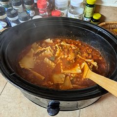 A picture of Lasagna Soup - Slow Cooker.