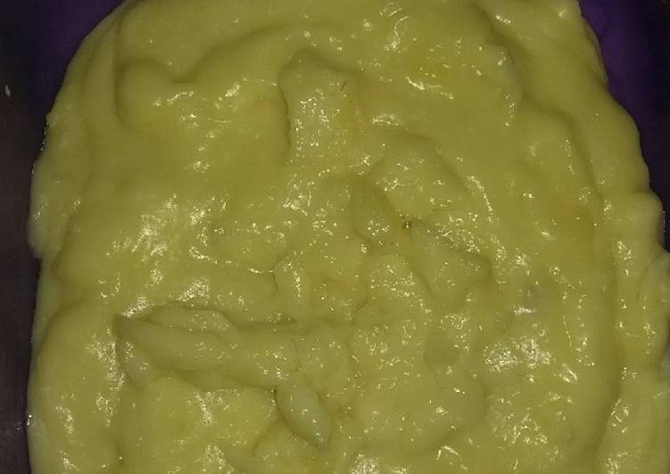 Langkah Mudah untuk Menyiapkan Vla durian tanpa telur(isian sus,roti,dadar gulung dll) Anti Gagal
