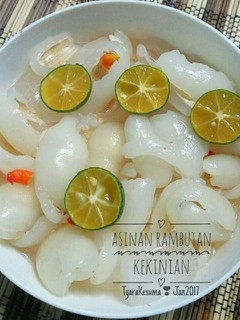Foto resep Asinan rambutan kekinian