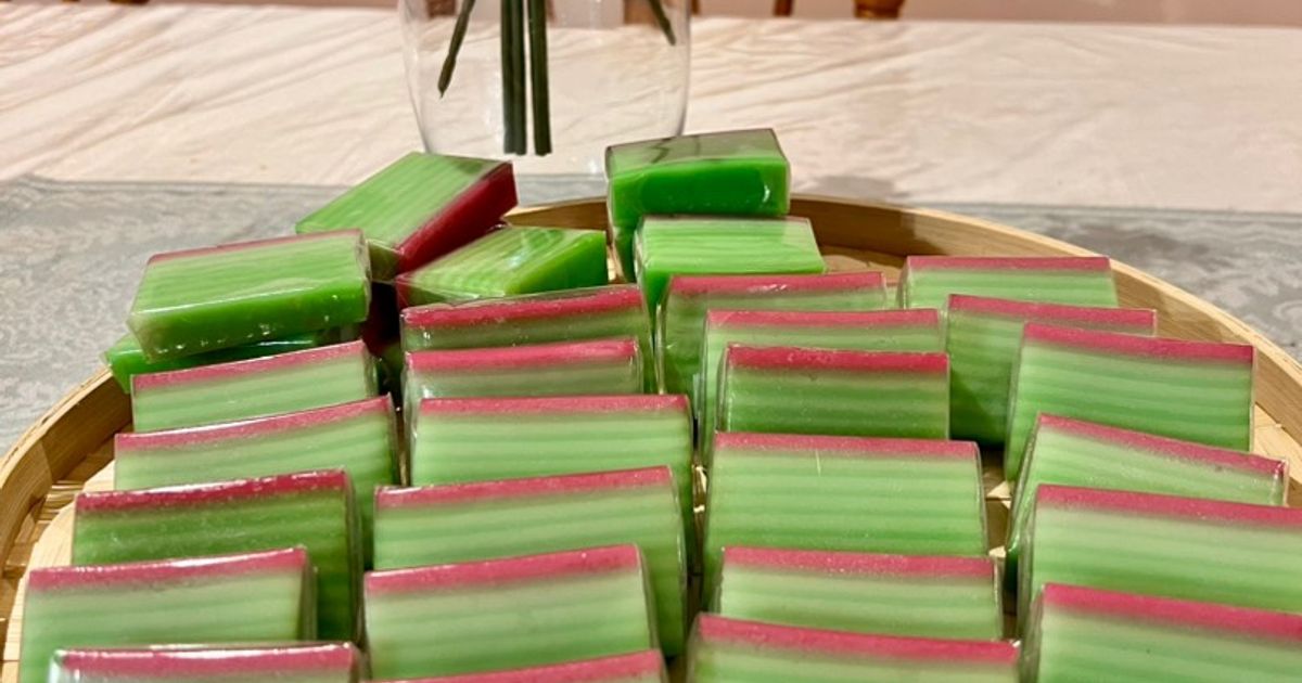 Lapis Pepe Jadul Versi Tepung Beras (Lembut)