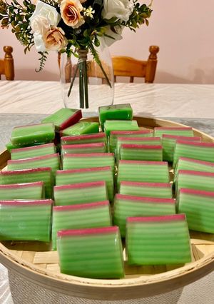 Foto resep Lapis Pepe Jadul Versi Tepung Beras (Lembut)