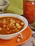 Guiso de garbanzos especiado