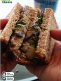 Sanduíche de Cogumelos com Requeijão Vegetal NatuCheese