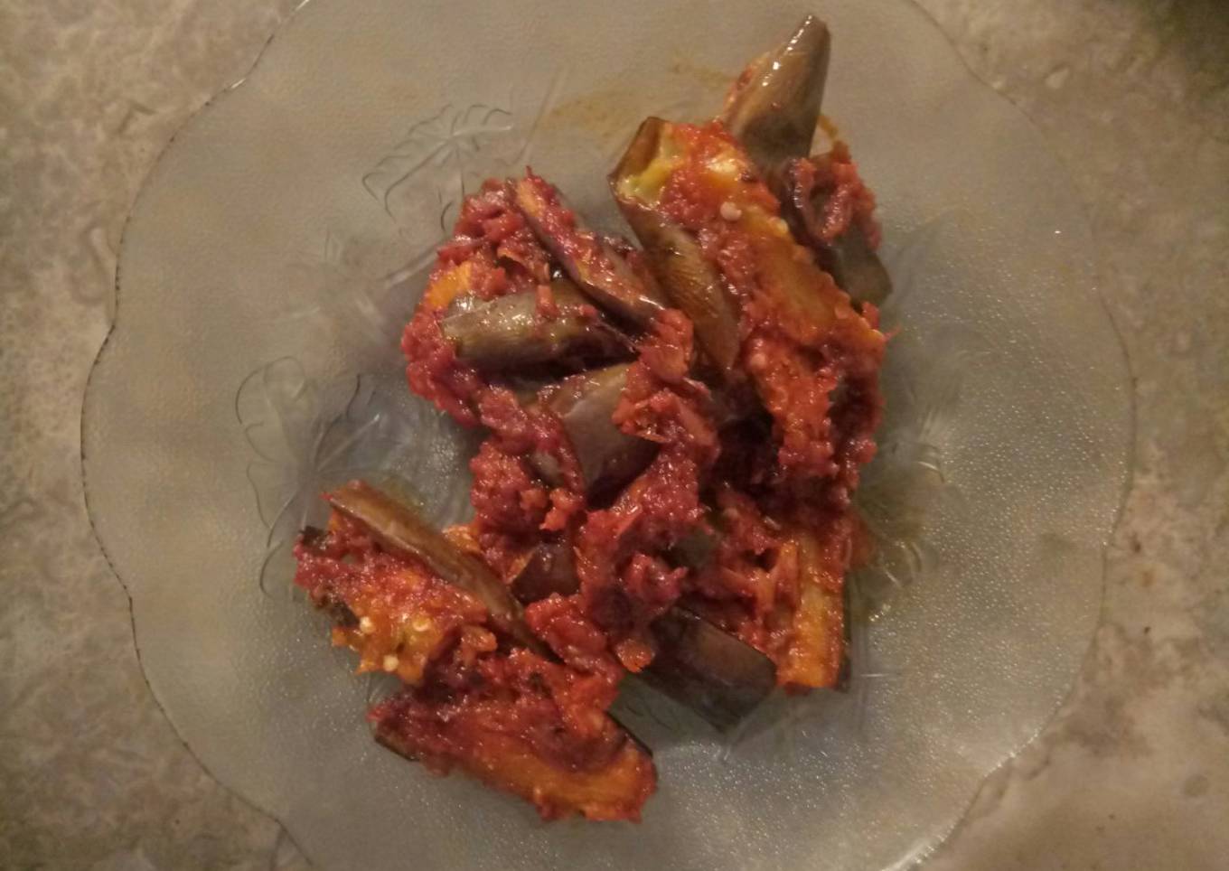 Terong Balado Simple