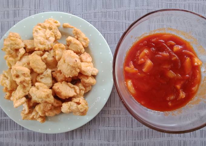 Resep Ayam asam manis Anti Gagal