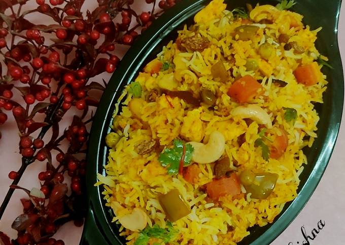 Hyderabadi Veg Dum Biryani