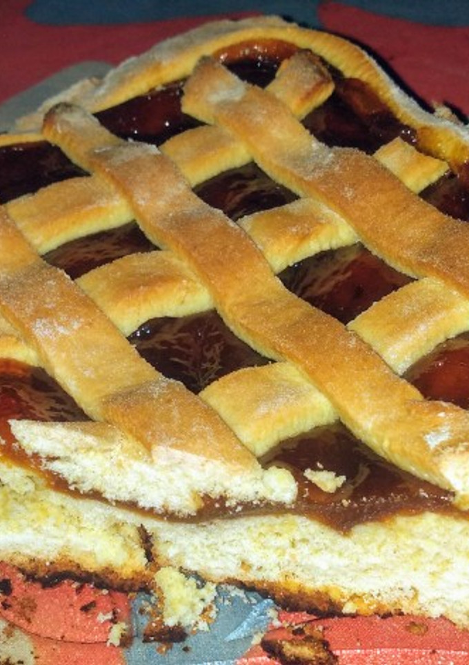 Una foto de Pastafrola con Dulce de Batata y Chocolate