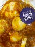 Telur balado instan