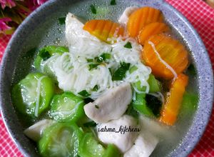 Foto resep 39.Sup Oyong Misoa a.k.a Sayur Loncom