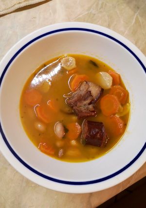 Bableves recept fotója