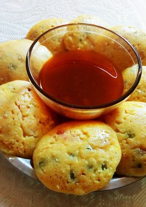 A picture of Veg masala Idli.