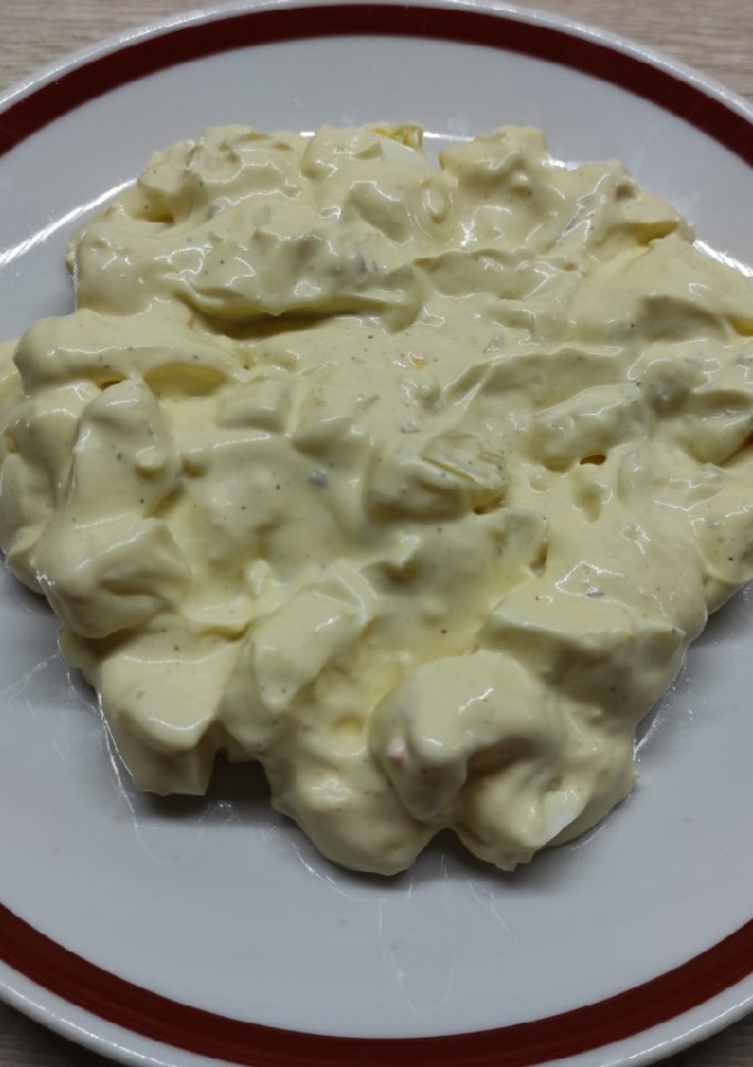 Majonézes krumpli saláta recept fotója