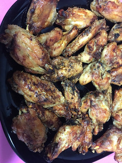 Una foto de Alitas pollo al horno