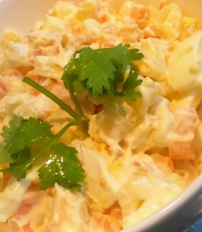 Una foto de Ensalada rusa