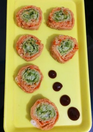 A picture of Pinwheel sandwich.