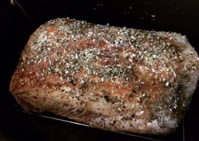 Herbed pork loin