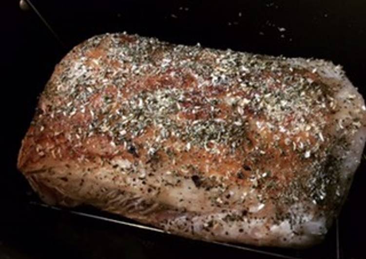 Steps to Make Perfect Herbed pork loin