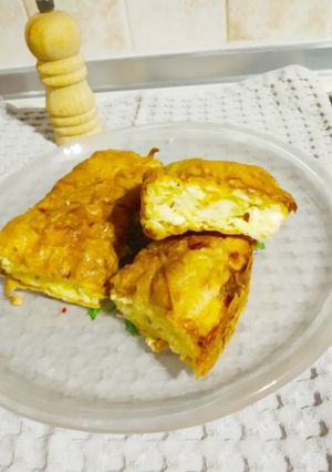 Φωτογραφία της συνταγής Τυρόπιτα 🧀🥚