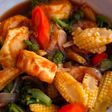 Tumis brokoli tofu