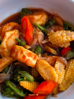 Foto resep Tumis brokoli tofu