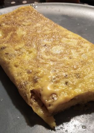 Una foto de Tortilla francesa rellena
