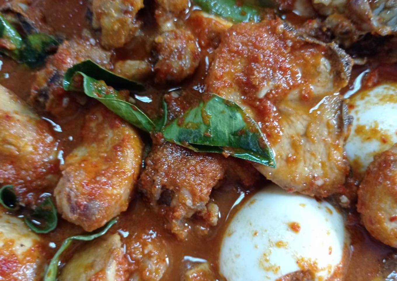Balado Ayam Telur