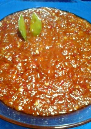 Foto resep Sambal Terasi Daun Jeruk