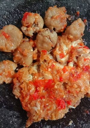 Foto resep Ayam geprek simpel
