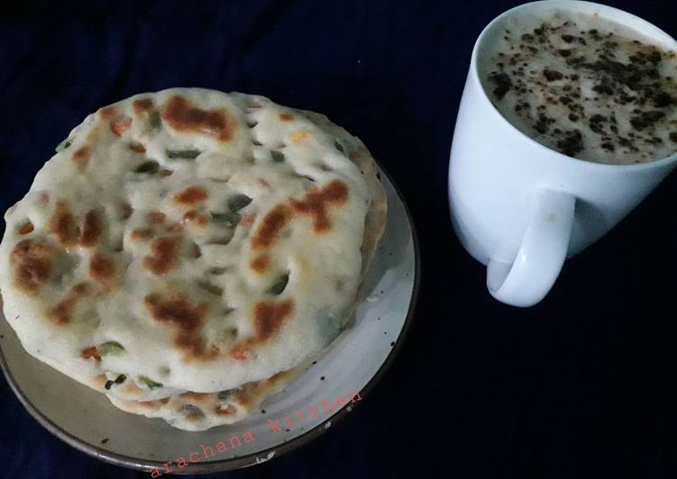 How to Prepare Super Quick Homemade Pan bread very fluffy and delicious