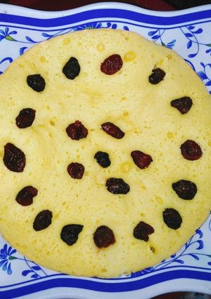 Hình của món Bông lan nhãn nhục bằng nồi cơm điện.
