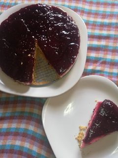 Una foto de Cheesecake de frutos rojos