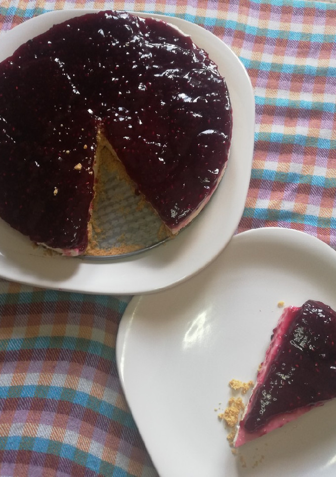 Una foto de Cheesecake de frutos rojos