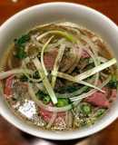 Phở bò tái