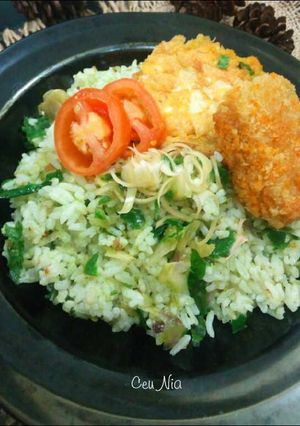 Foto resep Nasi Goreng Ijo Kecombrang