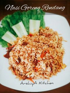 Foto resep Nasi Goreng Rendang