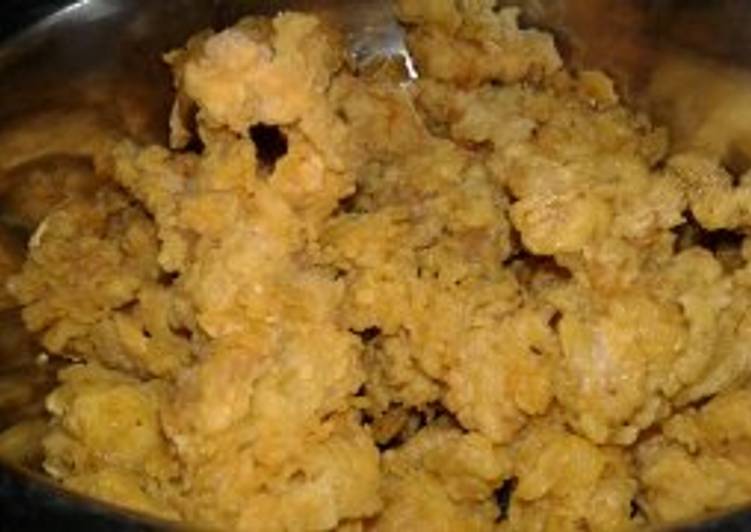 Cara Gampang Membuat Ayam crispy nan kriuk, Enak Banget