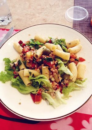 Una foto de Ensalada de atún. Súper fácil, light y deliciosa