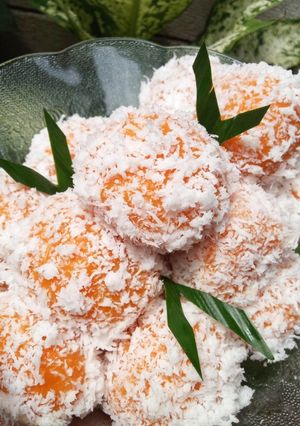 Foto resep Klepon ubi kuning