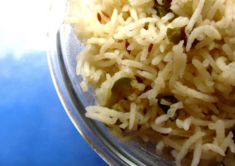 Easiest Way to Make Quick Microwave Capsicum Rice - Step by Step Recipe