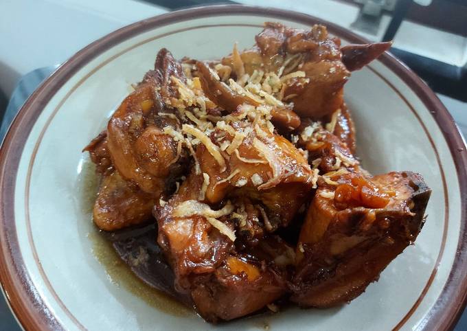 Ayam kecap inggris