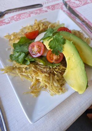 Una foto de Un entrante simple a base de papas filo fritas
